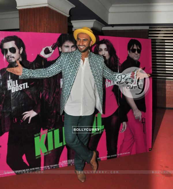 Ranveer Singh at the Special Screening of Kill Dil (344696)