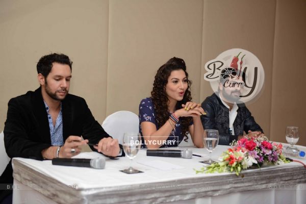 Gauahar Khan was at the Press Conference of India's Raw Star in Delhi