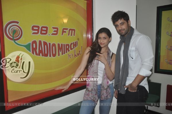 Mannara and Karanvir at the Promotions of Zid on Radio Mirchi 98.3 FM (344949)