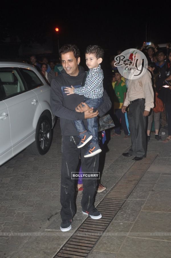 Ganesh Hegde was at Aradhya Bachchan's Birthday Bash with his son