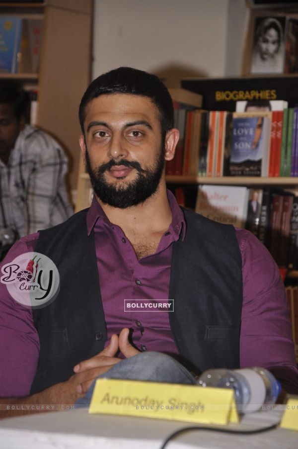 Arunoday Singh snapped at Nidhie Sharma's Book Launch