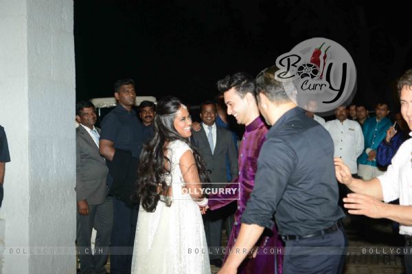 Salman Khan was snapped teasing sister Arpita Khan and Aayush Sharma at their Wedding Day