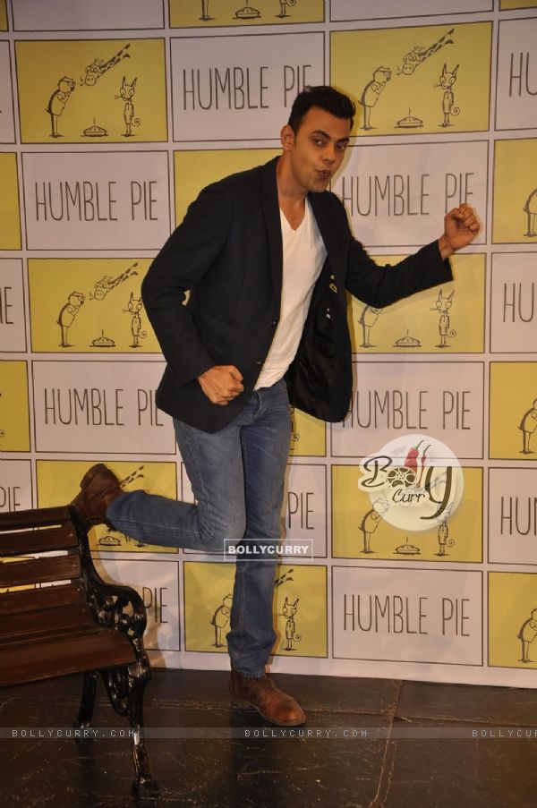Cyrus Sahukar poses for the media at the Launch of Humble Pie