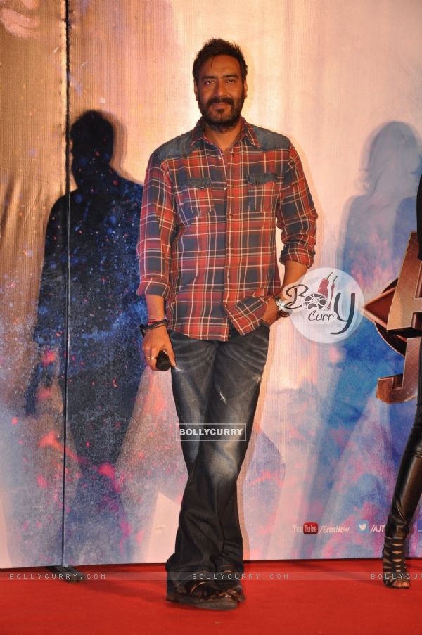 Ajay Devgn poses for the media at the Song Launch of Action Jackson (345607)