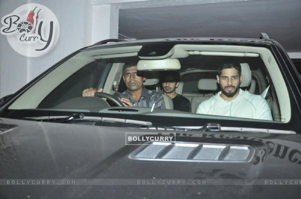 Sidharth Malhotra was snapped at Karan Johar 's Bash