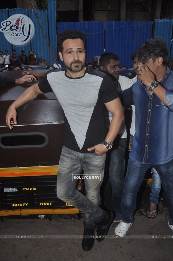 Emraan Hashmi was snapped at the Promotions of Ungli (345801)