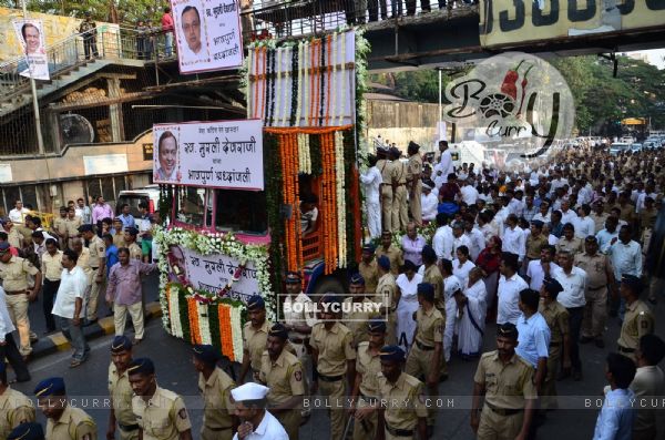 Murali Deora's Funeral
