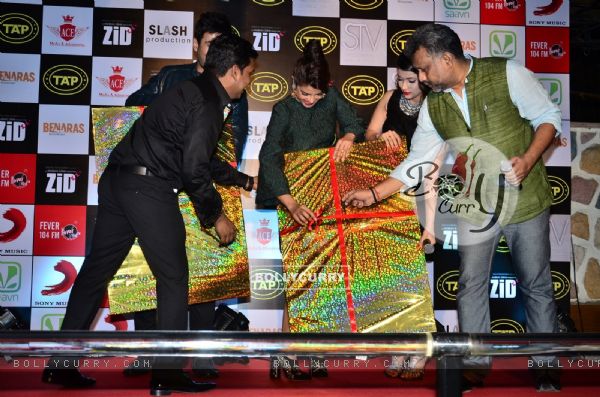 Priyanka Chopra unviels the poster of Zid at the Music Launch