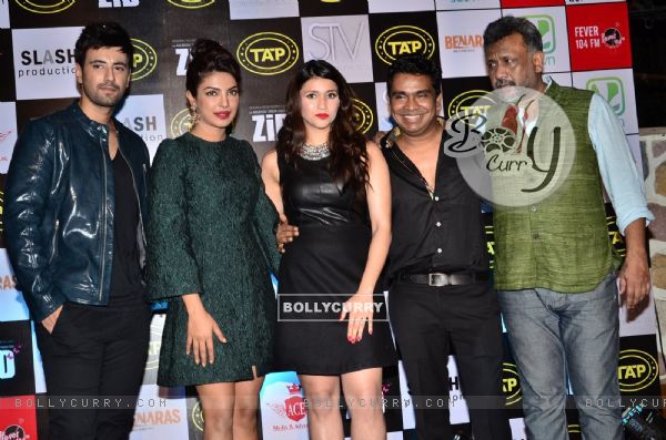 Celebs pose for the media at the Music Launch of Zid (346225)