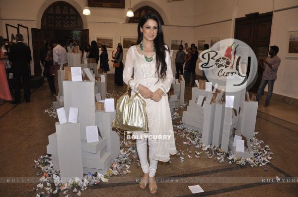 A guest at Good Homes Event to Promote India Art Week