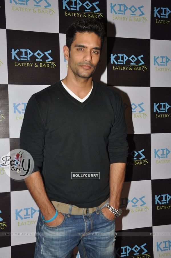 Angad Bedi at the Launch of Kipos Greek Restaurant