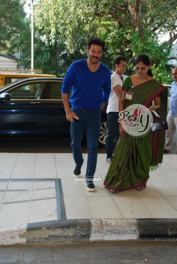 Anil Kapoor was snapped at Airport