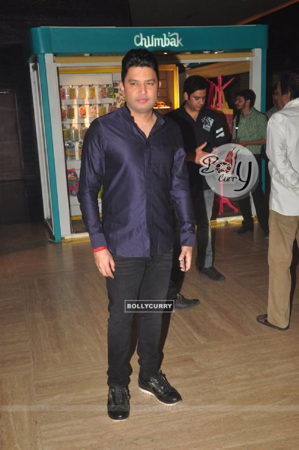 Bhushan Kumar poses for the media at the Trailer Launch of BABY (347245)