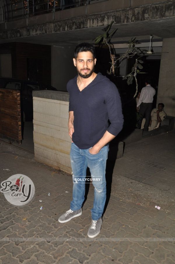 Sidharth Malhotra was seen at Manish Malhotra's Birthday Bash