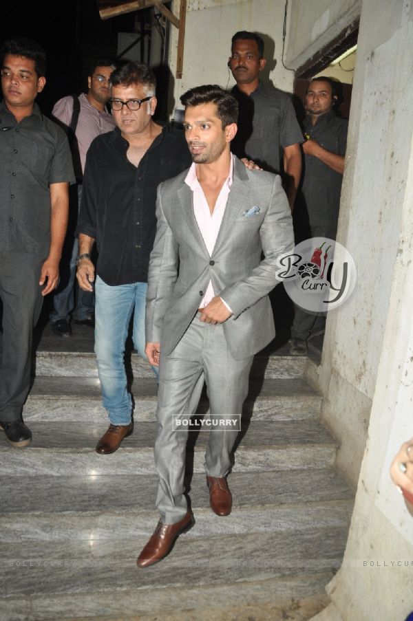 Karan Singh Grover at the Trailer Launch of Alone