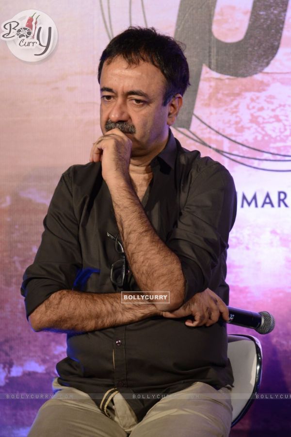 Rajkumar Hirani was at the Promotions of P.K. in Hyderabad (348011)