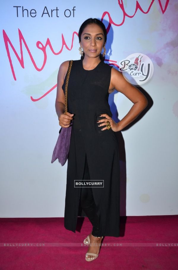 Shveta Salve at Mrinalini Chandra's new ZA cosmetics range