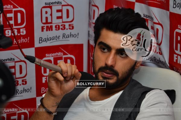 Arjun Kapoor at the Promotions of Tevar on 93.5 Red FM (348090)