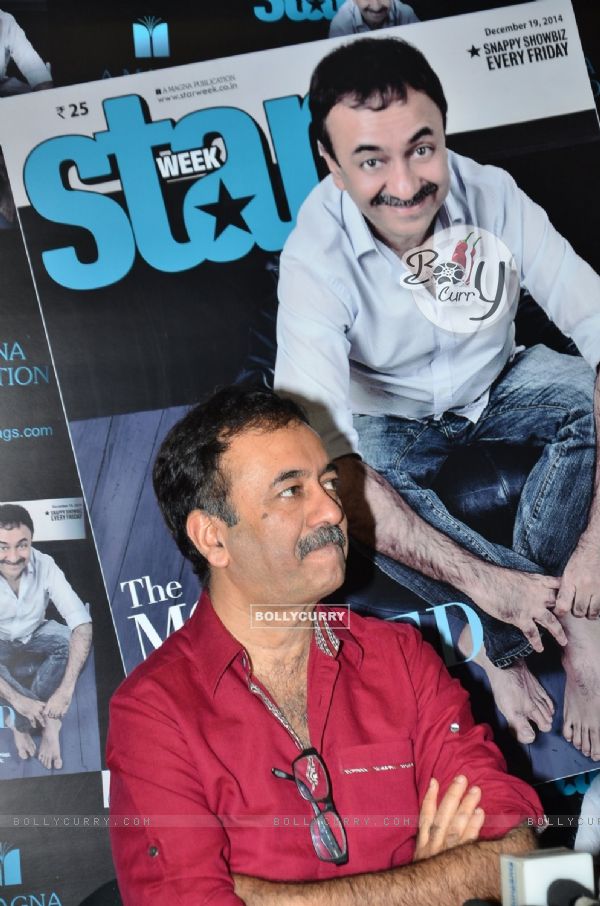 Rajkumar Hirani was snapped at the Launch of the New Edition of Star Magazine