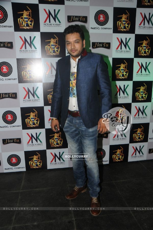 Ankit Saraswat poses for the media at the Launch of his Debut Album