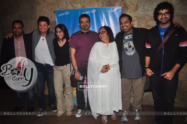 Celebs pose for the media at the Special Screening of Mitwaa
