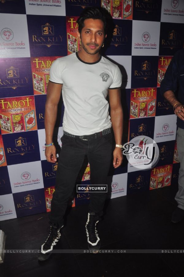 Terence Lewis poses for the media at the Launch of Munisha Khatwani's Tarot Predictions 2015 Book