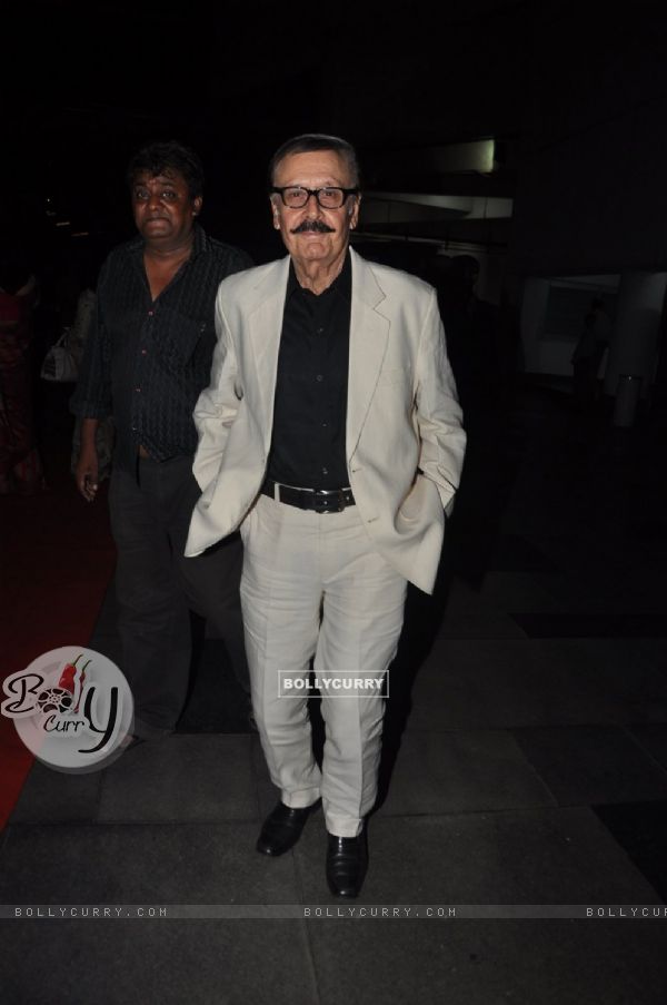 Parikshit Sahni poses for the media at the Special Screening of P.K. for the Cast and Crew