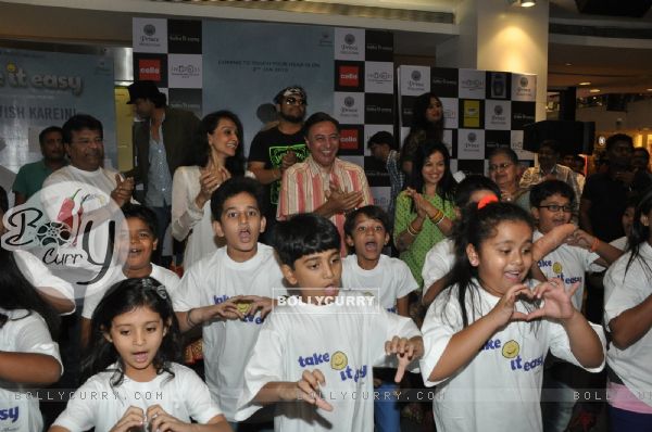 Children perform at Take It Easy Movie Launch