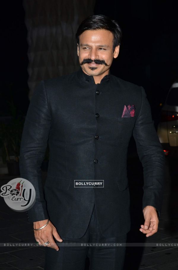 Vivek Oberoi was seen at Uday Singh and Shirin's Reception Party