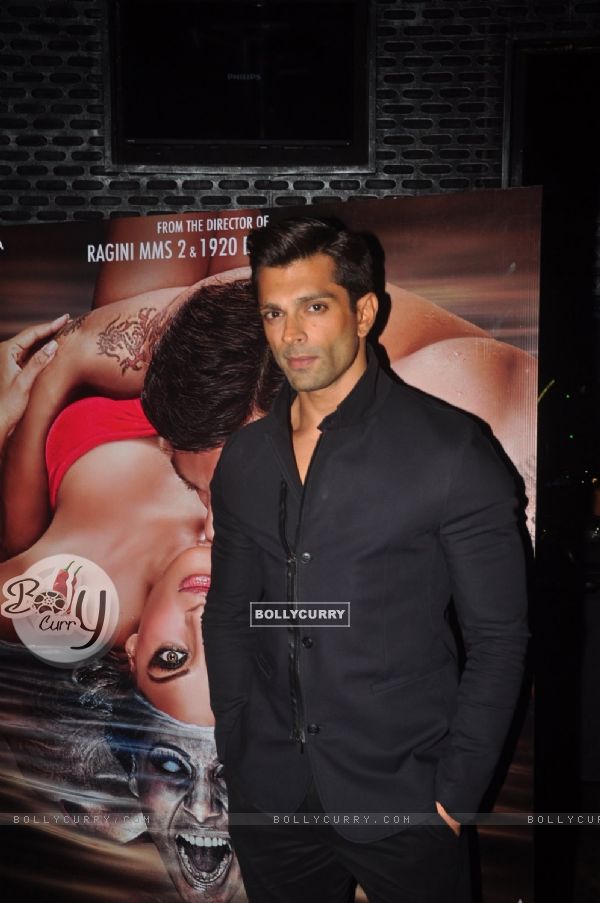 Karan Singh Grover poses for the media at the Success Bash of Alone's Trailer (349750)