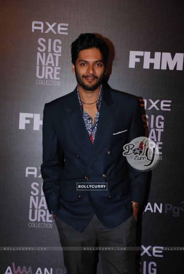 Ali Fazal poses for the media at FHM Bachelor of the Year Bash