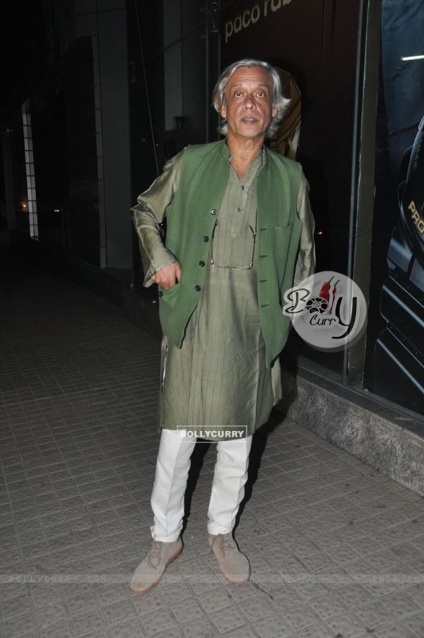 Sudhir Mishra at the Premier of Ugly