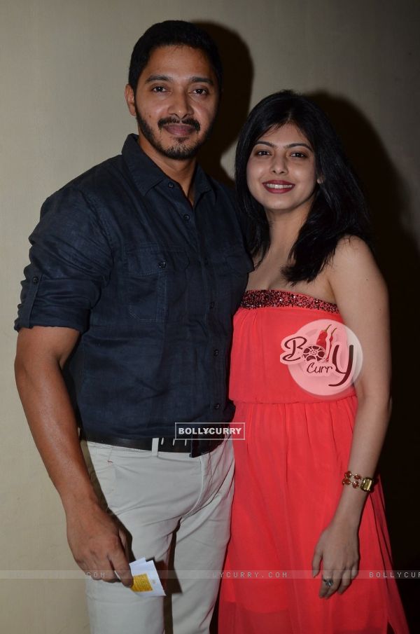 Shreyas Talpade with his wife were at the Premier of Ugly (349902)