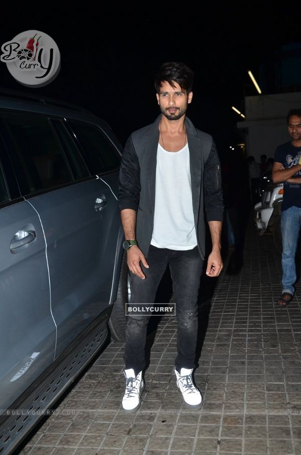 Shahid Kapoor was seen at the Premier of Ugly (349912)