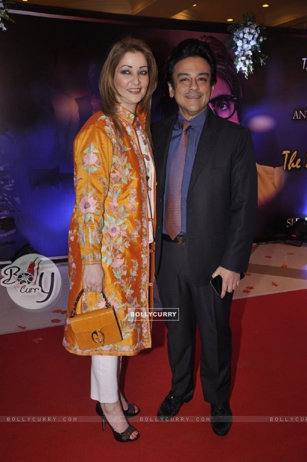 Adnan Khan was seen with his wife at the Yash Chopra Memorial Awards