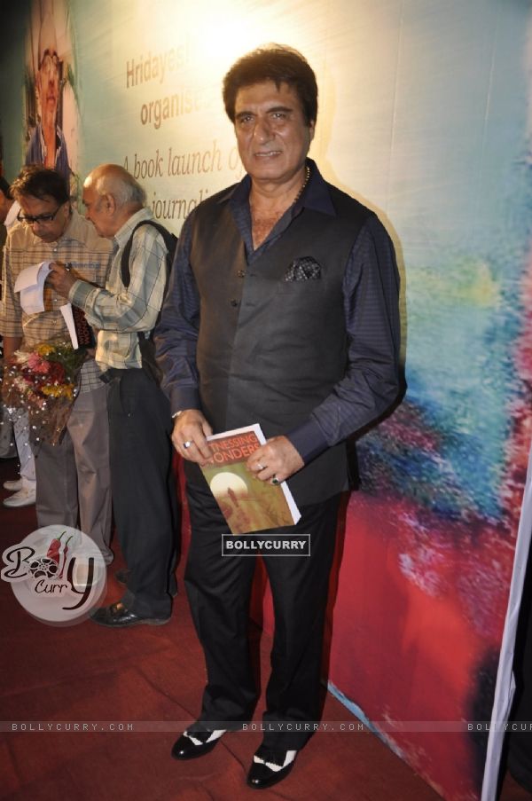 Raj Babbar poses for the media at Ali Peter John Book Launch