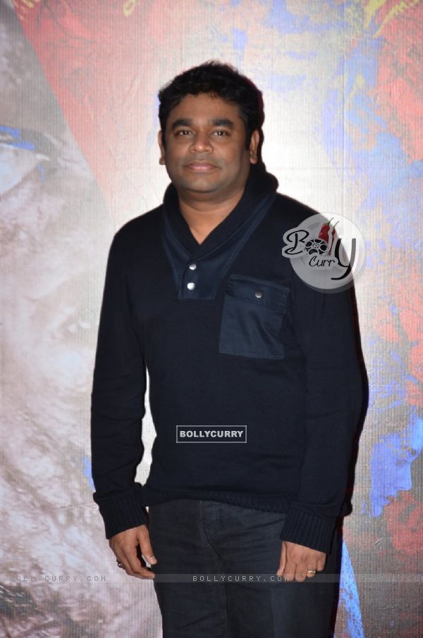 A.R. Rahman poses for the media at the Trailer Launch of I (350492)