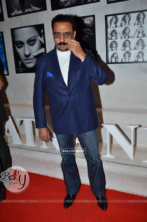 Gulshan Grover poses for the media at Dabboo Ratnani's Calendar Launch