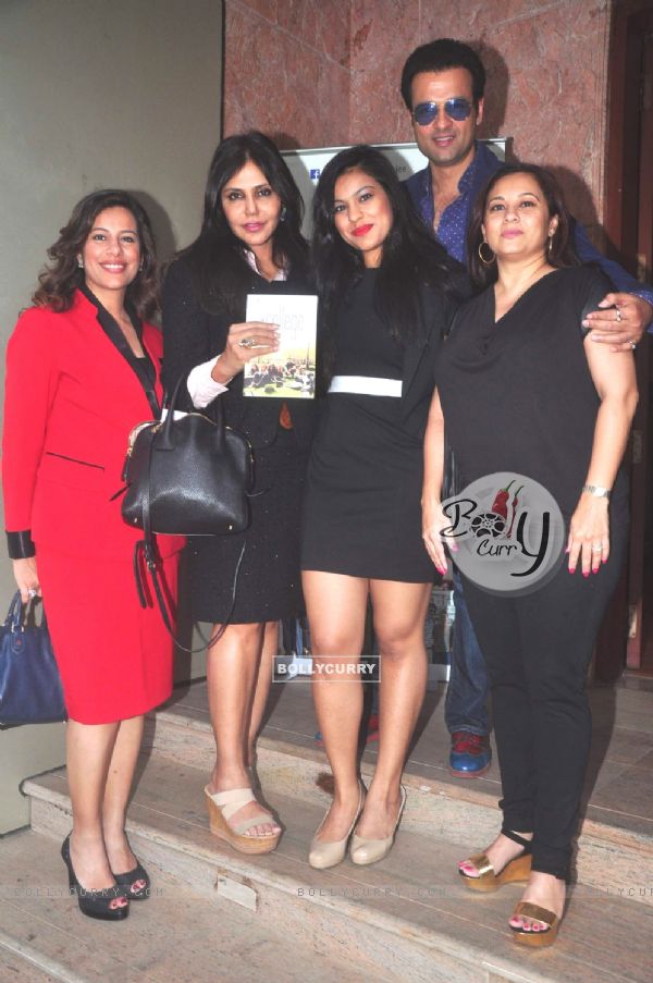 Celebs pose for the media at the Launch of Neha Premjee's New Book '#College'