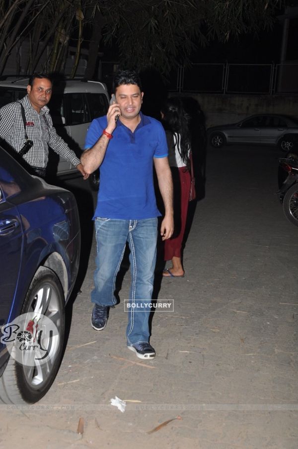 Bhushan Kumar was snapped at the Special Screening of Tevar (351557)