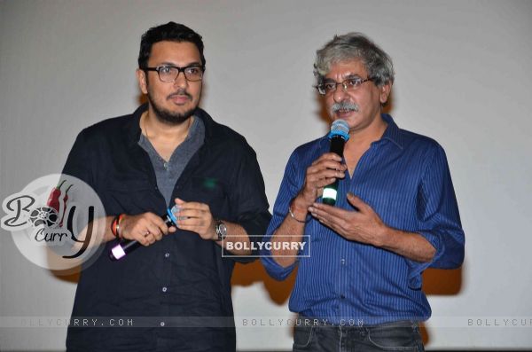 Sriram Raghavan interacts with the audience at the Song Launch of Badlapur