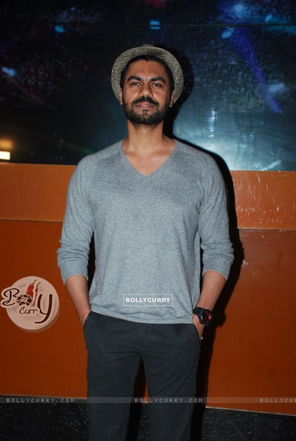 Gaurav Chopra poses for the media at the Screening of The Imitation Game