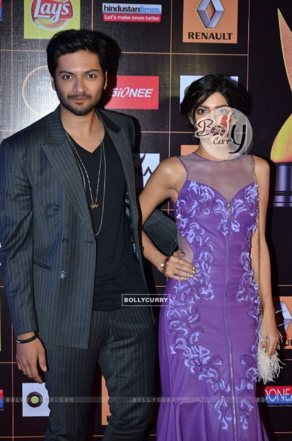 Ali Fazal and Sapna Pabbi were seen at the Star Guild Awards