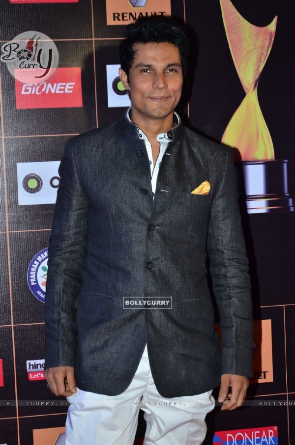 Randeep Hooda was seen at the Guild Awards