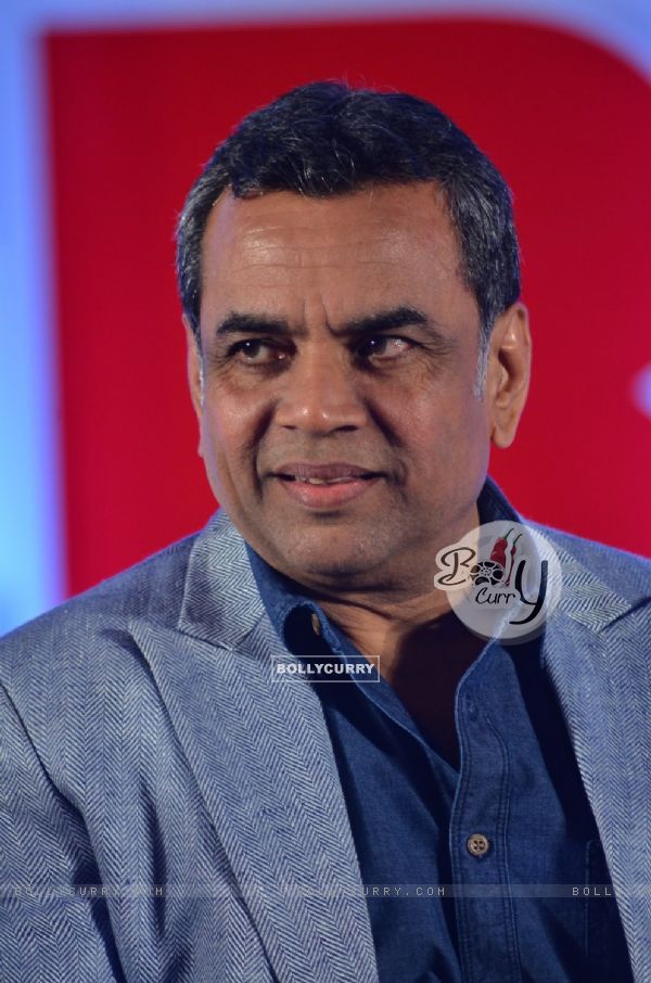 Paresh Rawal was snapped at the Launch of Hera Pheri 3
