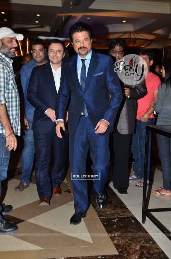 Anil Kapoor poses for the media at the Launch of Hera Pheri 3