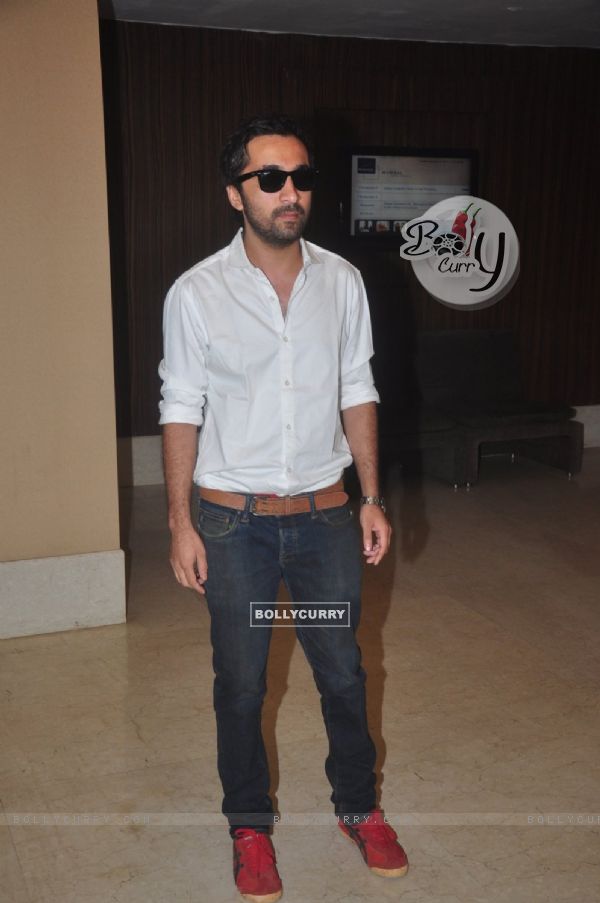 Siddhant Kapoor poses for the media at Jazbaa Script Reading Session