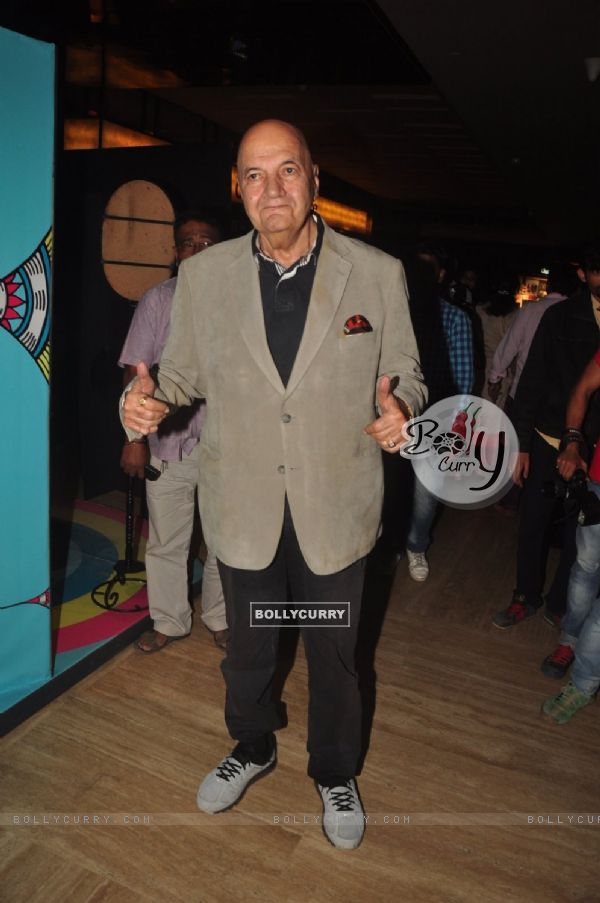 Prem Chopra poses for the media at the Launch of the Movie Hey Bro (352645)