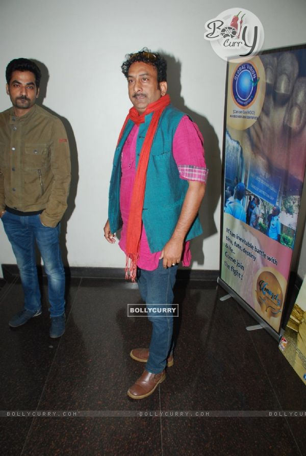 Hemant Pandey poses for the media at the Promotions of Hey Bro