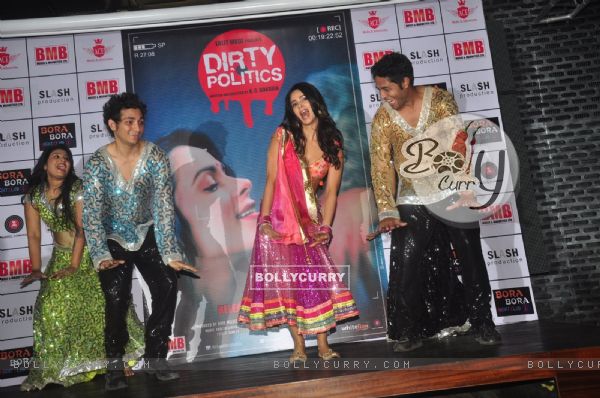 Mallika Sherawat performs at the Music Launch of Dirty Politics